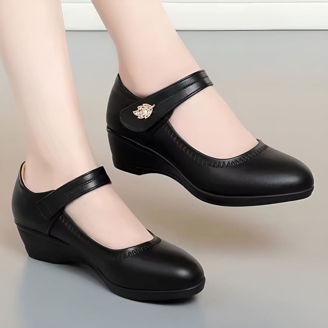 Klassische Damen-Lederschuhe, weich & stilvoll EB EB