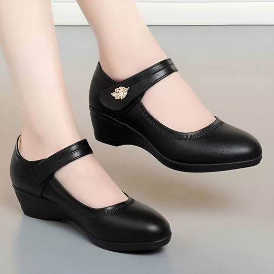 Klassische Damen-Lederschuhe, weich & stilvoll EB EB