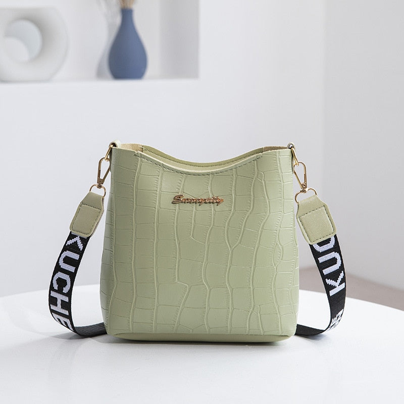 EB | Jaunty Umhängetasche Damen Mini Crossbody Eimer Handtasche