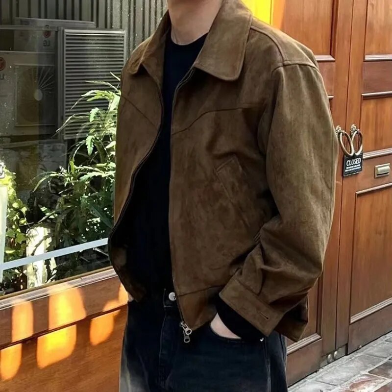 EB - Stilvolle Vintage Casualherbstjacke für Herren