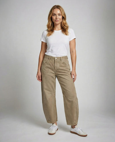 Bequeme Wide Leg Jeans Damen | EB