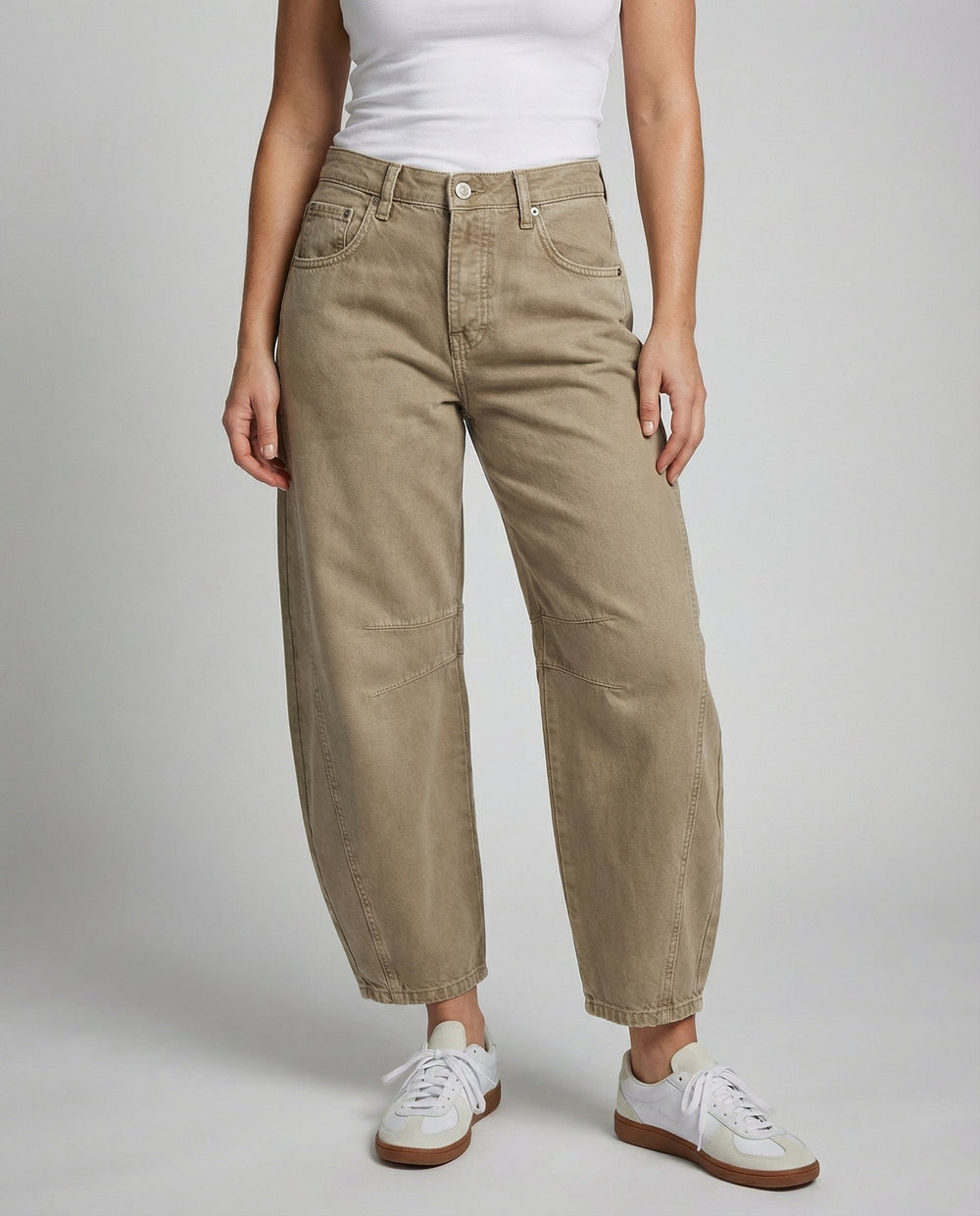 Bequeme Wide Leg Jeans Damen | EB