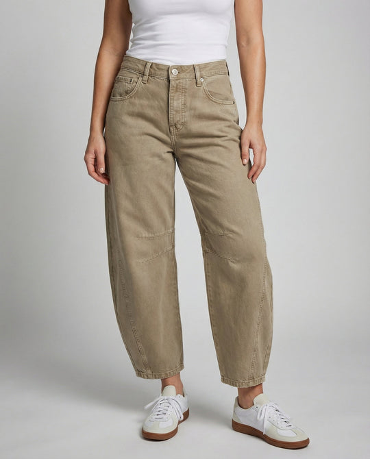 Bequeme Wide Leg Jeans Damen | EB