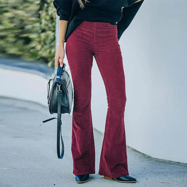 EB | Frauen Corduroy Flare Hose