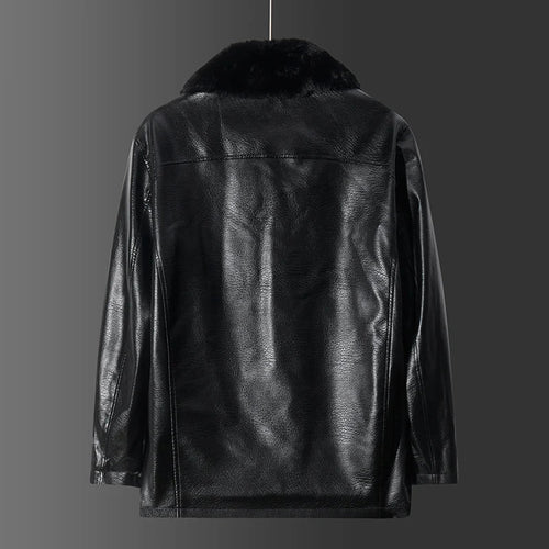EB | Lederjacke mit Kragen - Liam