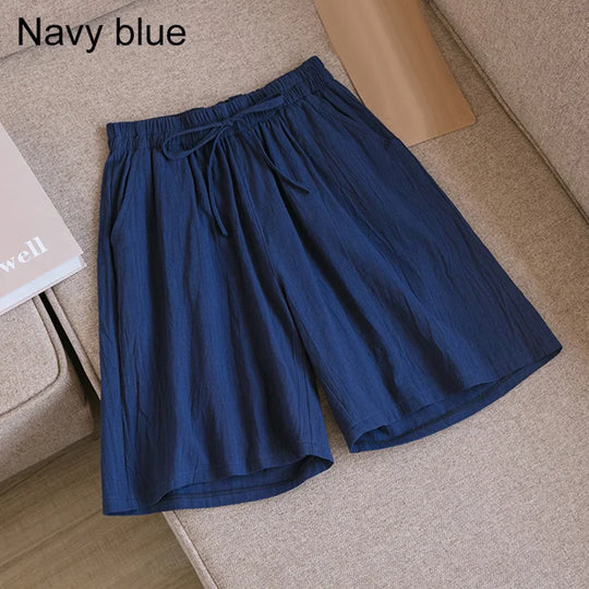 EB | Baumwoll-Knie-Lange Shorts