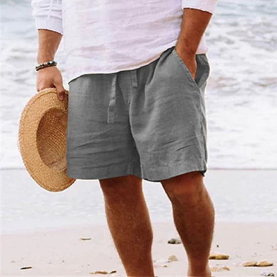 EB | Leinen Luxus Shorts für Männer