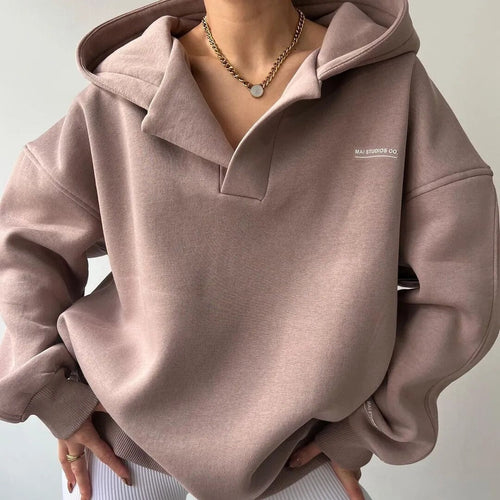 EB | Damen Lässig Kapuzenpullover Winter