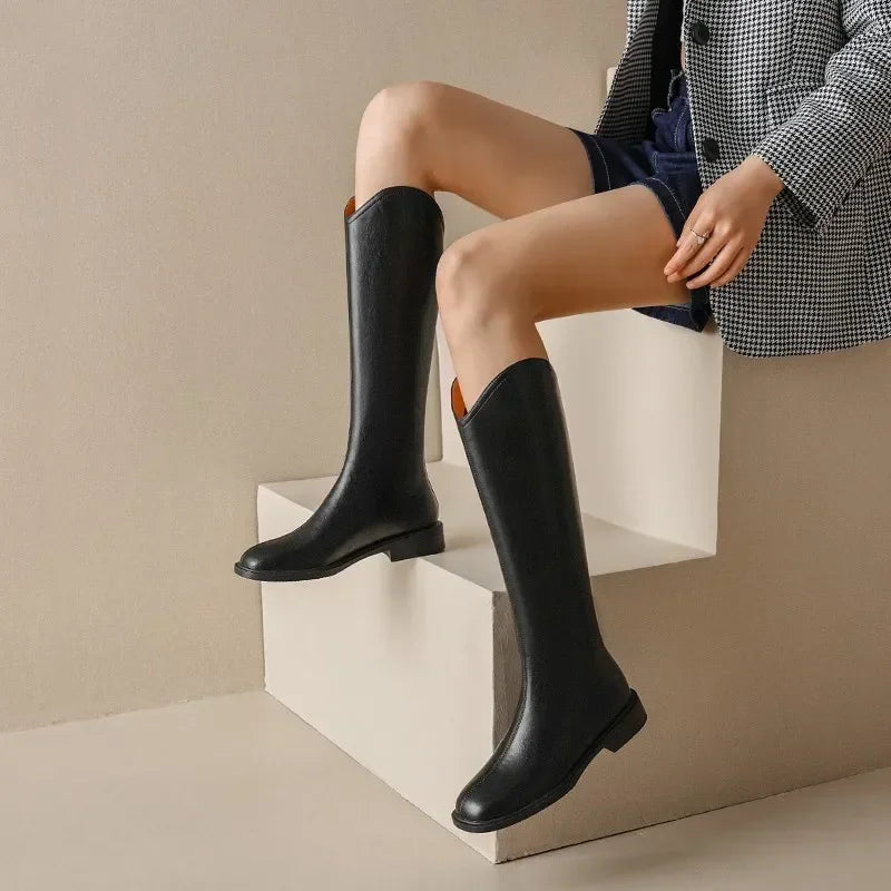 EB | Knöchelhohe Stiefel Aus Kunstleder