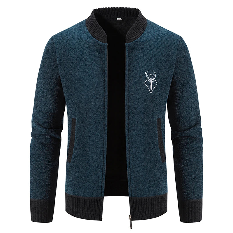 EB | Lässige Strickjacke für Herren aus hochwertigem Garn