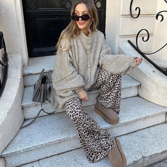EB | Bequeme Übergroßer Cardigan für Frauen