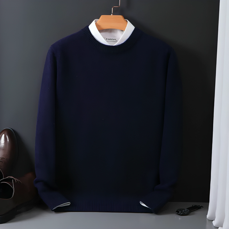 EB | Strickpullover Wollmischung Klassisch, Warm