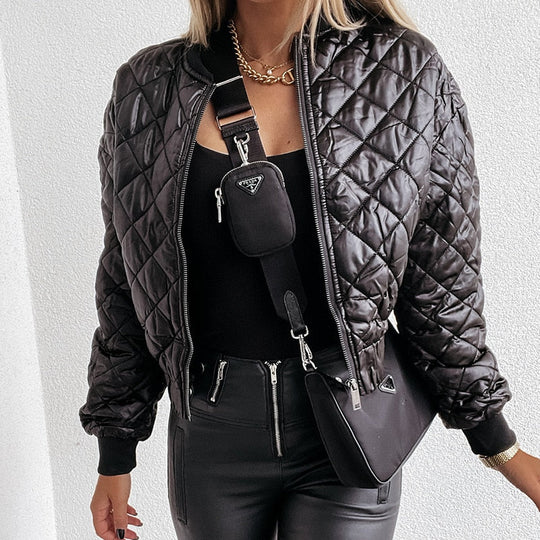 EB | Steppjacke - Gekürzte Bomber-Style