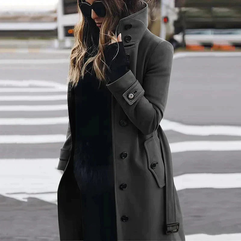EB | Taillierter Herbst Trenchcoat