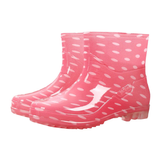 EB | Gummistiefel Wasserdicht mittelhoch Bedruckt Slip on Grip Sohle