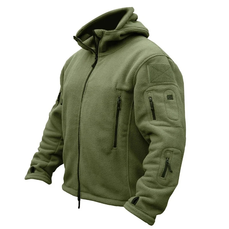 EB | Taktische Fleecejacke mit Kapuze Polyester Wärme und Funktionalität