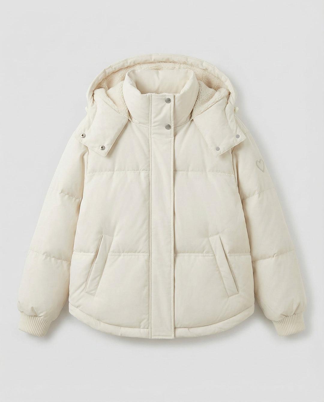 Warme Damen Winterjacke Gepolstert | EB