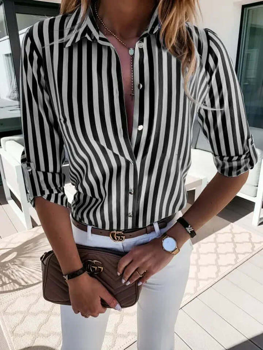 EB | Maritime gestreifte Bluse