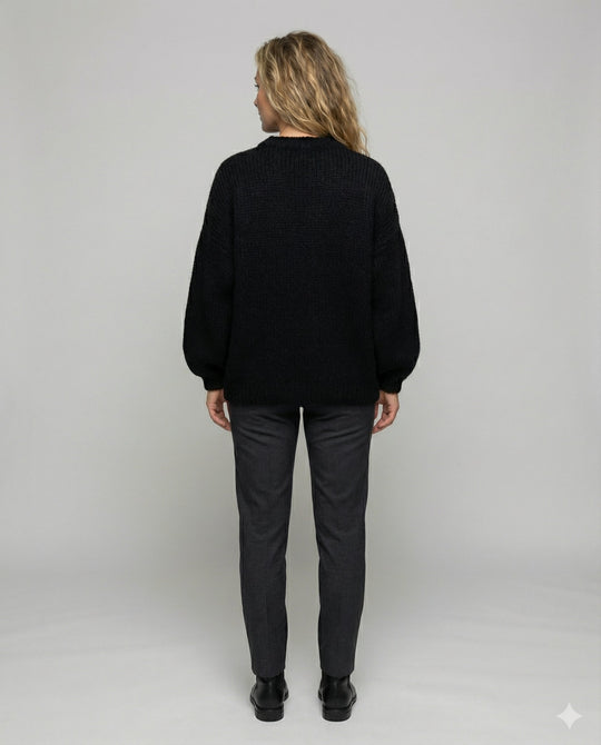 Flauschiger Oversize Pullover Damen | EB