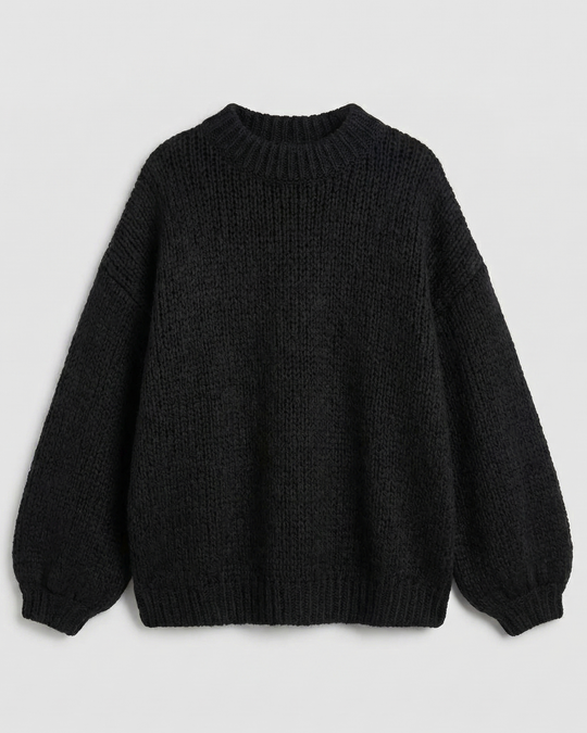 Flauschiger Oversize Pullover Damen | EB