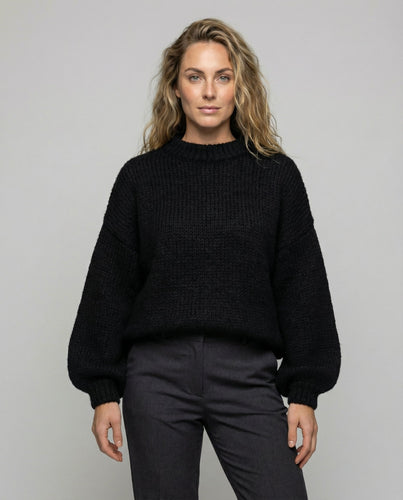 Flauschiger Oversize Pullover Damen | EB