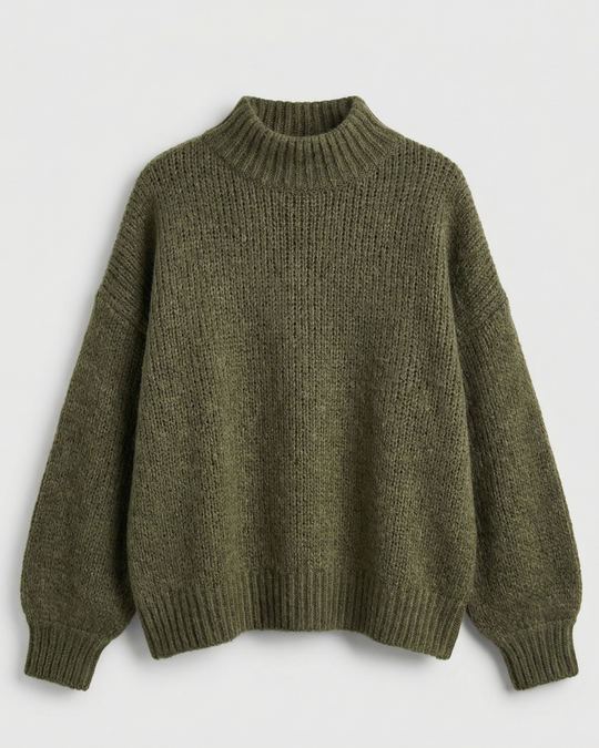Flauschiger Oversize Pullover Damen | EB