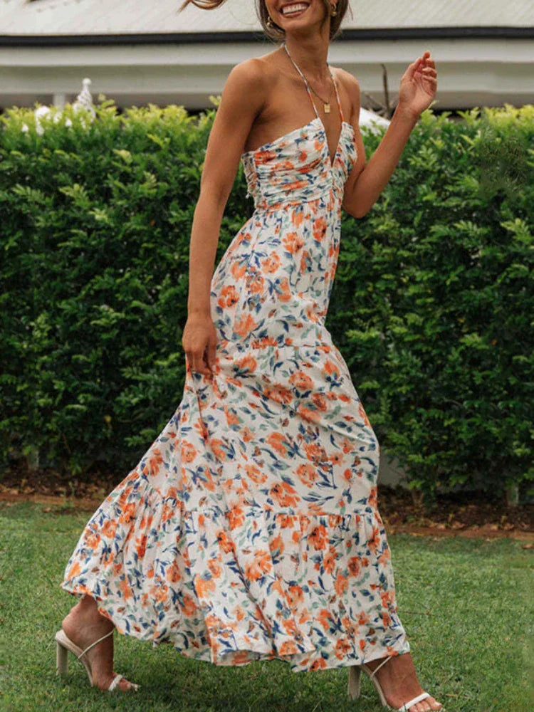 EB | Floral Bohemian Kleid