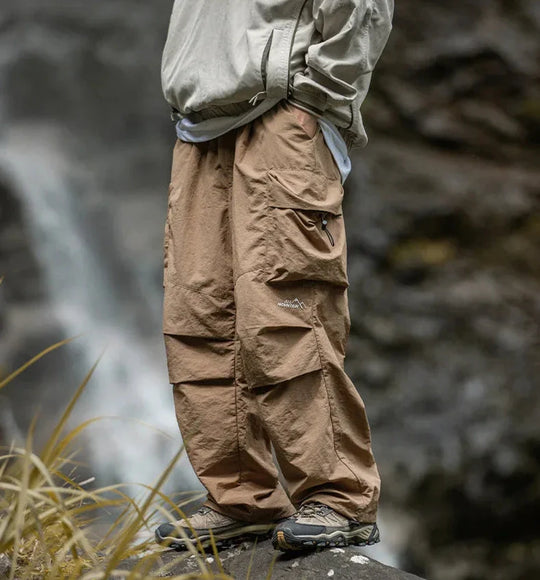 EB Herren Cargohose mit seitlichen Taschen und weiter Passform