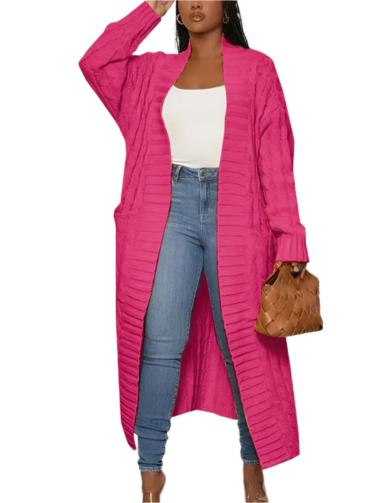 EB | Gestickte Lange Damenjacke