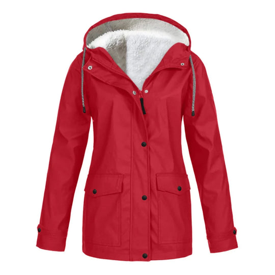 EB | Wasserdichte Fleece-Hoodie-Jacke