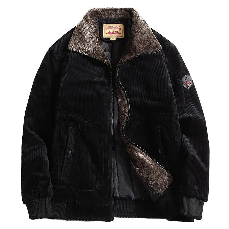 EB | Herren Cordjacke Winter - Gemütliche Oberbekleidung