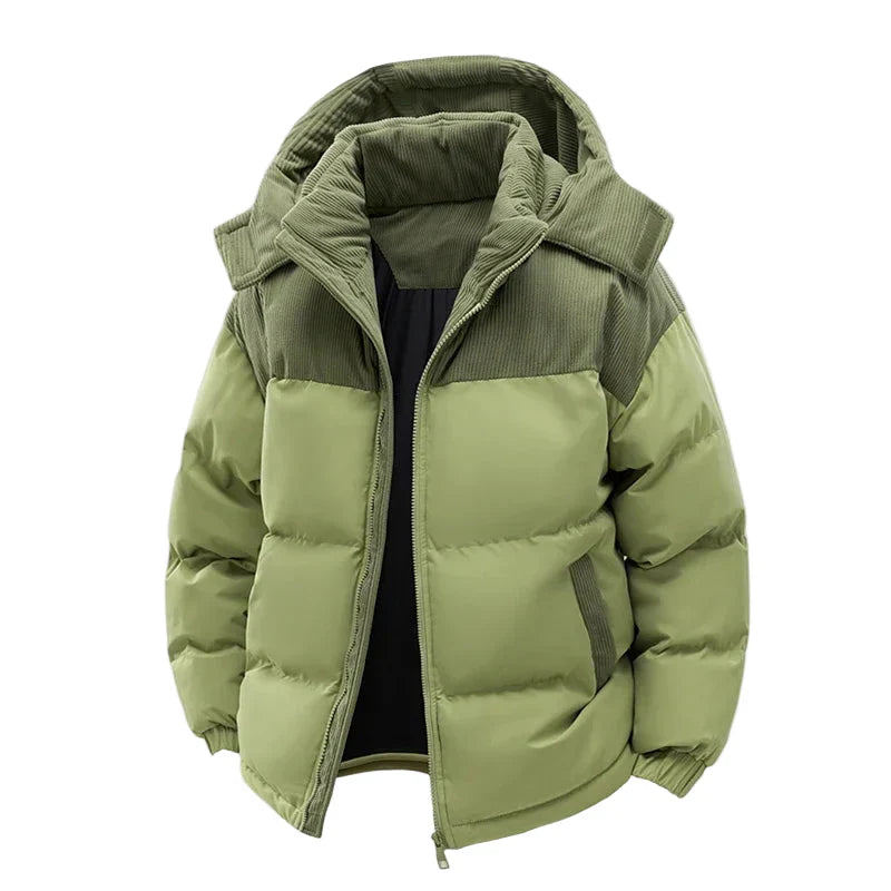EB | Winter Steppjacke mit Kapuze - Modische Outdoorjacke für Kalte Tage