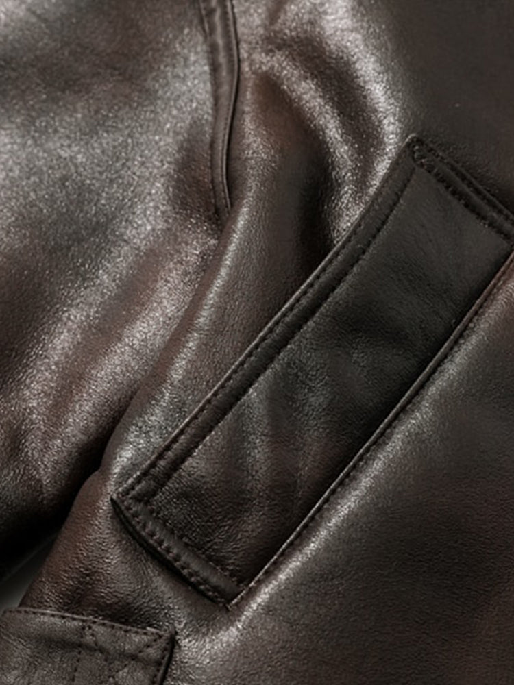 EB | Wärmende Lederjacke