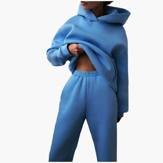 EB | Oversize Lounge Set Kapuzenpullover und Jogginghose - Komfortabler Freizeitlook