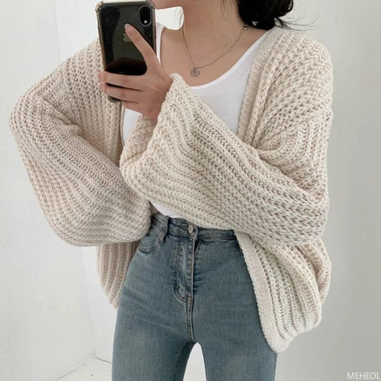 EB | Oversized Chunky Strickjacke