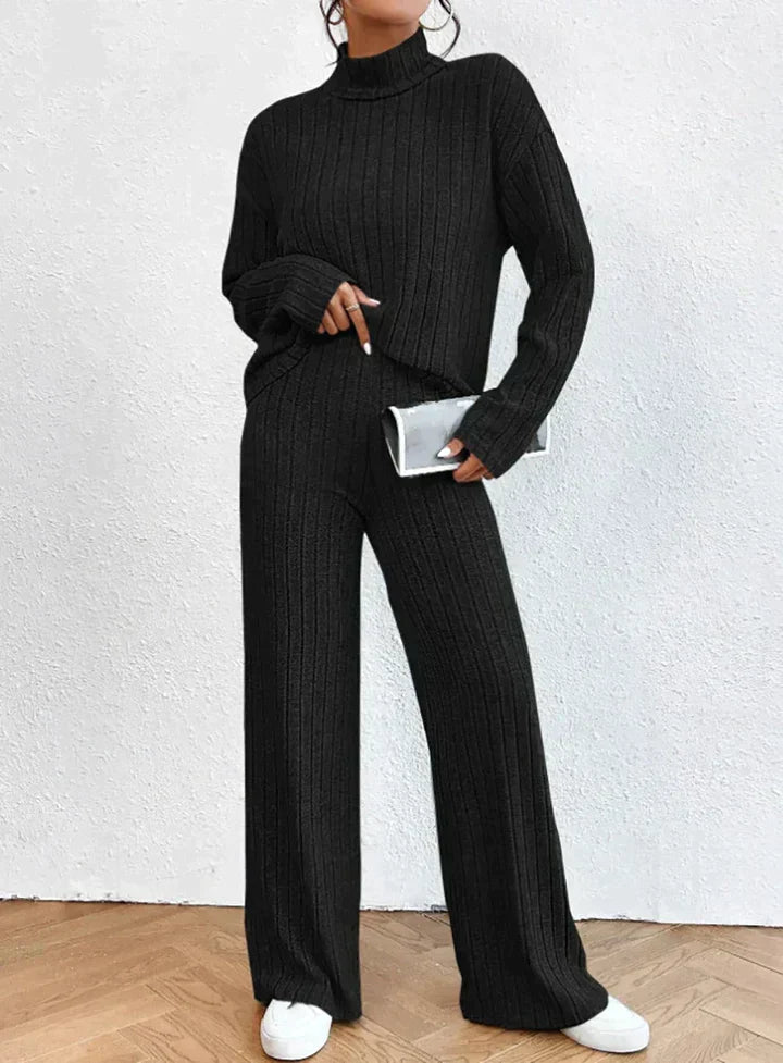 EB | Strickhose und Rollkragenpullover