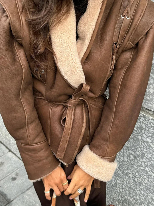 EB | Elegante Lederjacke