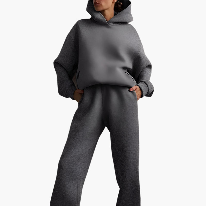EB | Oversize Lounge Set Kapuzenpullover und Jogginghose - Komfortabler Freizeitlook