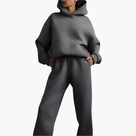 EB | Oversize Lounge Set Kapuzenpullover und Jogginghose - Komfortabler Freizeitlook