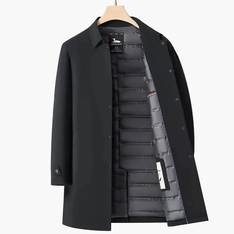 EB | Übergangsjacke mit Steppfutter - Eleganter Business Mantel für Alltag und Büro