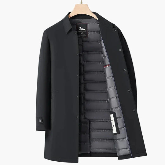 EB | Übergangsjacke mit Steppfutter - Eleganter Business Mantel für Alltag und Büro
