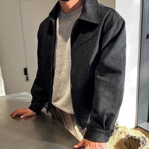 EB - Stilvolle Vintage Casualherbstjacke für Herren
