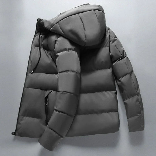 EB | Gepolsterte Winterjacke mit Kapuze Polyester Warm und Funktional