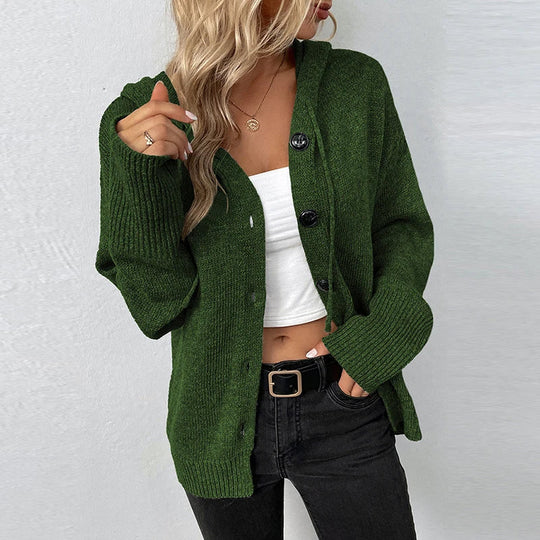 EB | Strickjacke mit Kapuze