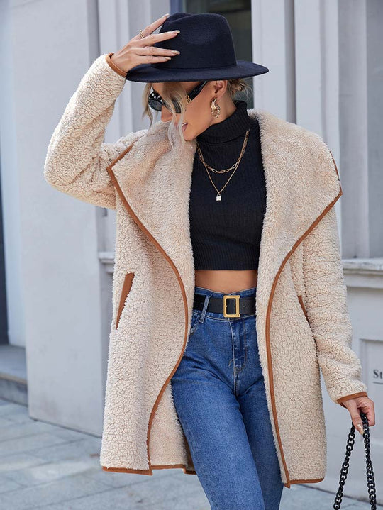 EB | Lange Winterjacke mit praktischem Design für Frauen Ideal für die kalte Saison