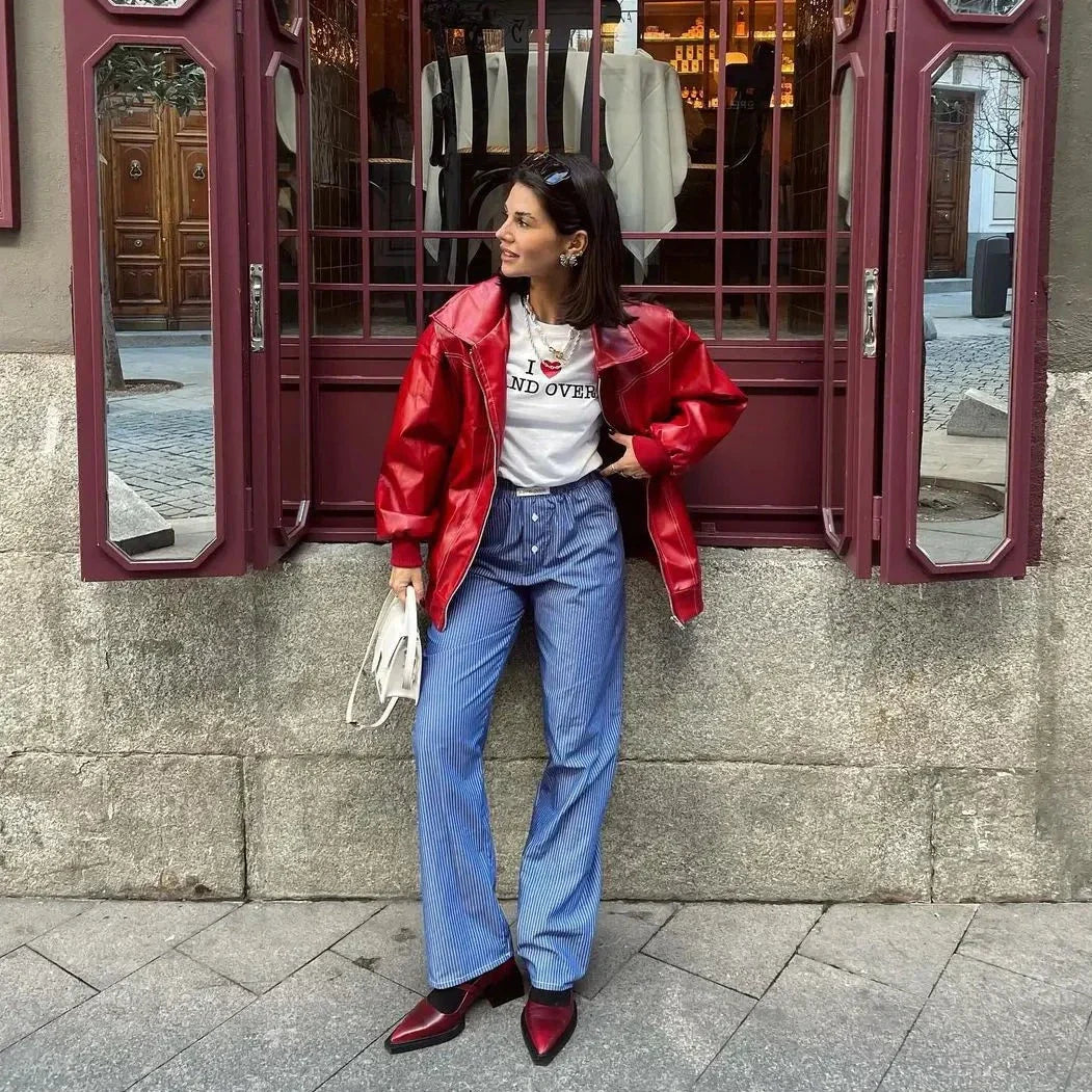 EB | Fashion Chic Lederjacke
