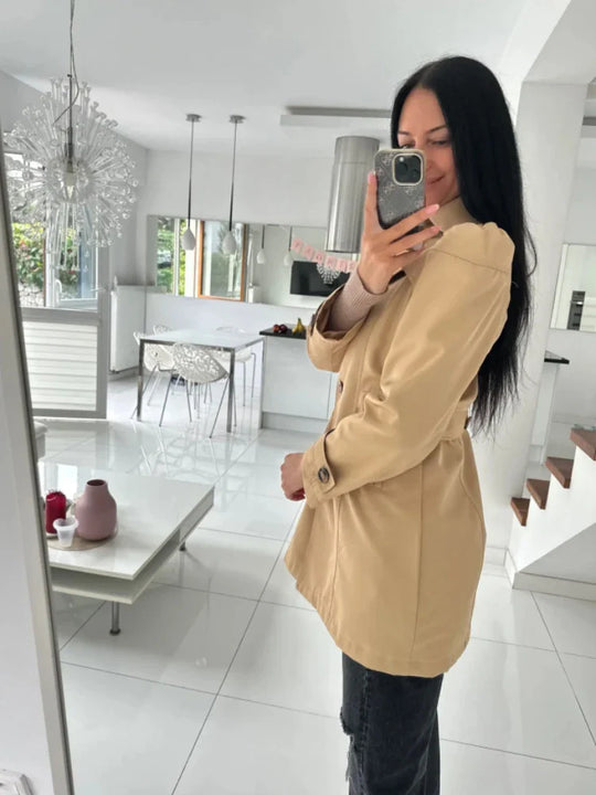 EB | Lässiger Windbreaker Trenchcoat