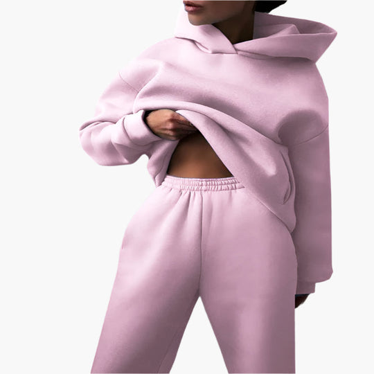 EB | Oversize Lounge Set Kapuzenpullover und Jogginghose - Komfortabler Freizeitlook
