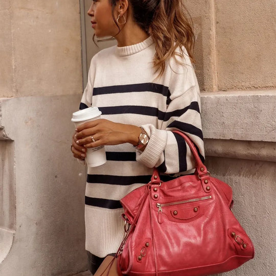 EB | Gestreifter Pullover Sweater