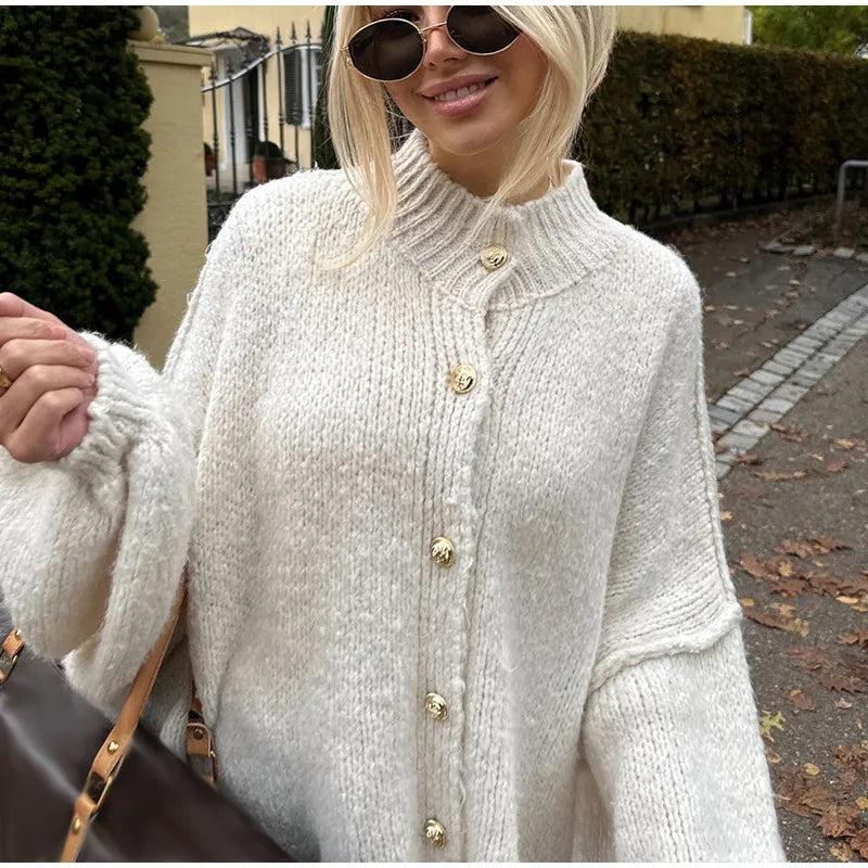 EB | Bequeme Übergroßer Cardigan für Frauen